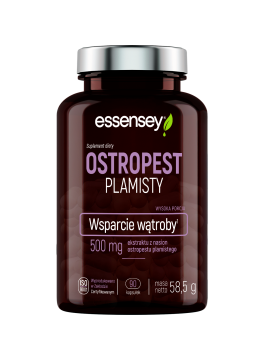 Ostropest plamisty w 90 kapsułkach | Essensey | Na trawienie
