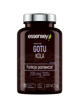 Gotu Kola w 90 kaps | Essensey | Funkcje poznawcze