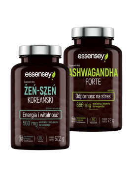 Kluczowe Adaptogeny w zestawie | Essensey | Adaptogeny