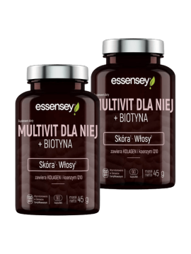 Multivit Dla Niej + Biotyna | Essensey | Włosy, skóra