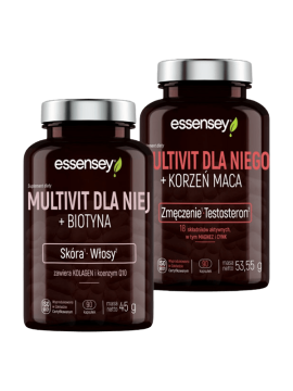 Multivit dla Niej i dla Niego | Essensey | Zestaw witamin i minerałów