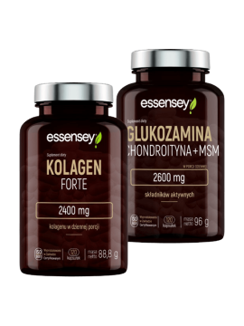 Zestaw Kolagen i Glukozamina | Essensey | Suplementy na stawy