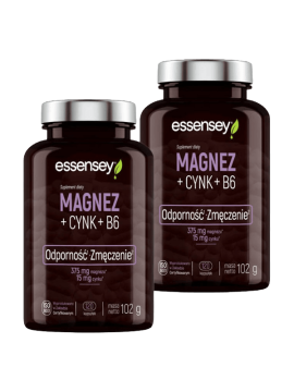 Zestaw Magnezu + Cynk + Witamina B6 | Essensey | Zmęczenie kości