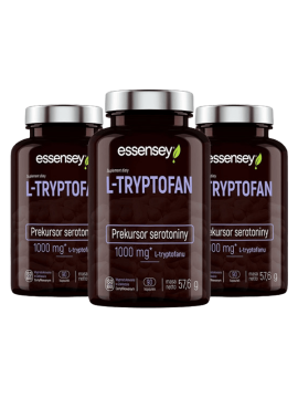 Zestaw Tryptofanu w trzech opakowaniach | Essensey | Suplementy prozdrowotne