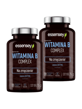 Zestaw Witamina B Complex w 2 opakowaniach | Essensey | Na zmęczenie