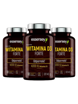 Witamina D3 Forte | Essensey | Odporność Zęby Kości