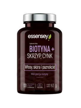 Kolagen Rybi Premium 10000mg z Biotyną + Skrzyp, Cynk | Essensey