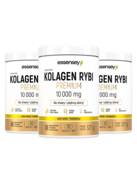 Kolagen Rybi Premium Mango-pomarańcza 10000  | Essensey | Piękna skóra