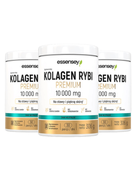 Zestaw Kolagenu Rybiego Premium 10000 mg | Essensey | Piękna skóra