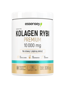 Kolagen Rybi Premium Neutralny Smak 10000 mg | Essensey | Piękna skóra