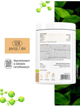 Kreatyna premium smak zielone jabłko - 500g