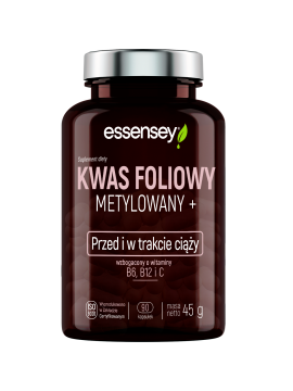 Kwas Foliowy Metylowany + w 90 kapsułkach