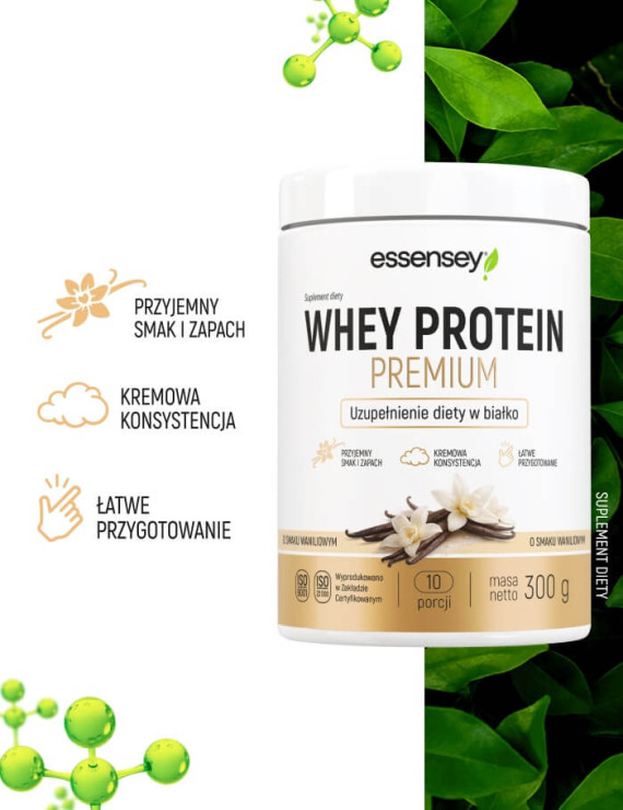 Odżywka białkowa - whey protein premium smak waniliowy - 300 g