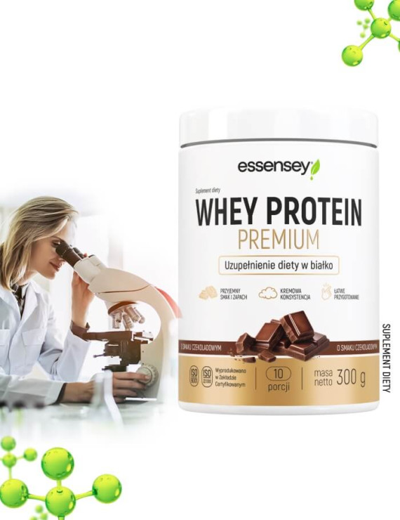 Odżywka białkowa - whey protein premium smak czekoladowy - 300 g