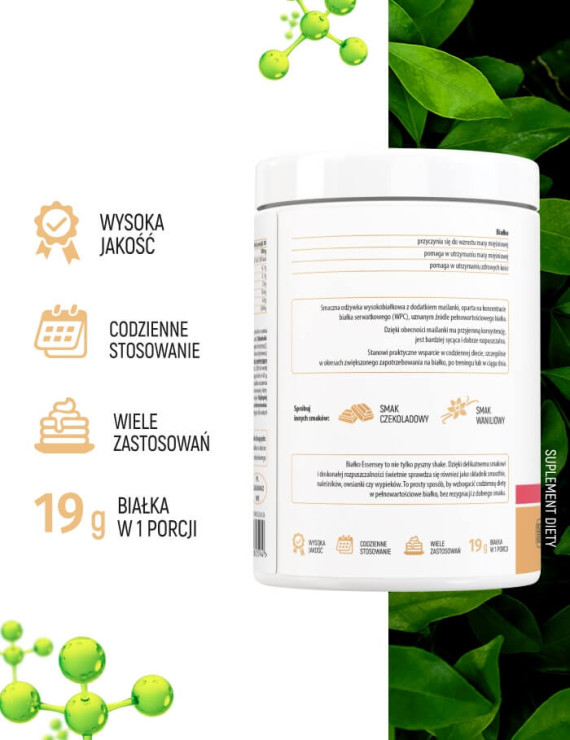 Odżywka białkowa - whey protein premium smak truskawkowy - 300 g