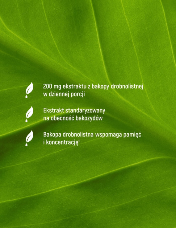 Bacopa Monnieri | Essensey | Koncentracja pamięć