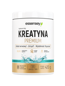 Kreatyna premium smak neutralny - 420g