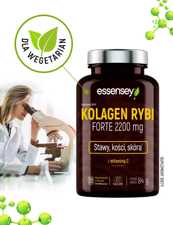 Kolagen Rybi Forte 2200 mg | Essensey | Piękna skóra