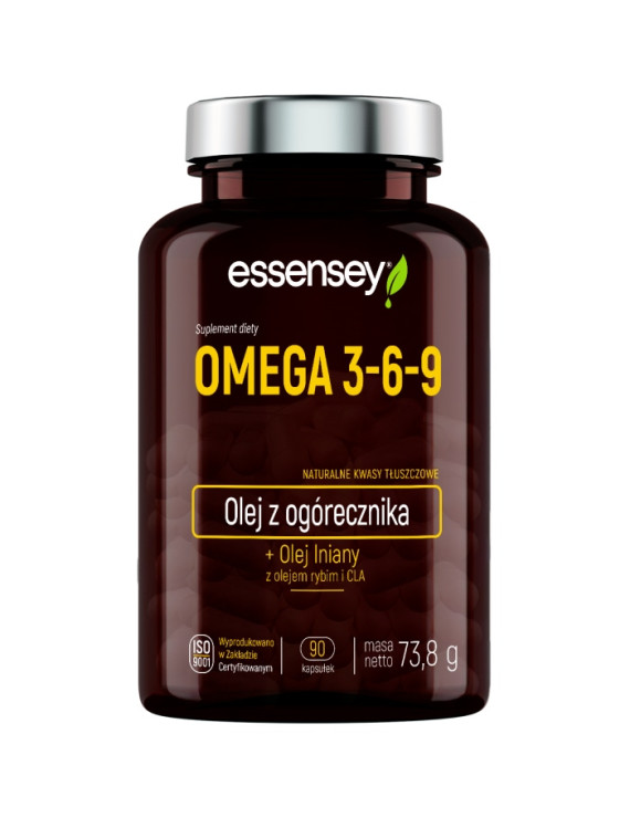 Omega 3-6-9 + Pillbox | Essensey | Na serce Mózg