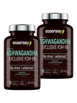 Ashwagandha Exclusive KSM-66 | Essensey | Stres witalność