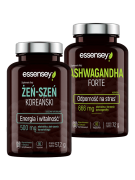 Kluczowe Adaptogeny w zestawie | Essensey | Adaptogeny