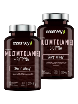 Multivit Dla Niej + Biotyna | Essensey | Włosy, skóra
