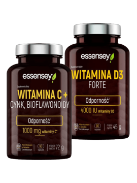 Witaminy C i D3 | Essensey | Odporność