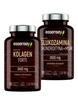 Zestaw Kolagen i Glukozamina | Essensey | Suplementy na stawy