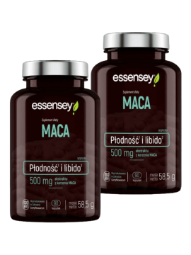 Zestaw MACA w dwóch opakowaniach | Essensey | Potencja adaptogen