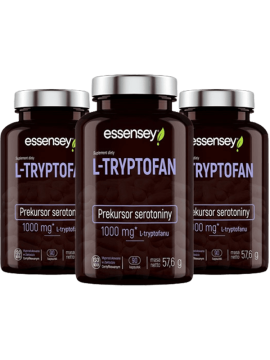 Zestaw Tryptofanu w trzech opakowaniach | Essensey | Suplementy prozdrowotne