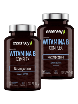 Zestaw Witamina B Complex w 2 opakowaniach | Essensey | Na zmęczenie