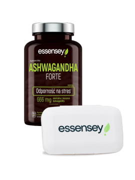 Essensey Ashwagandha Forte + Pillbox | Essensey | Stres