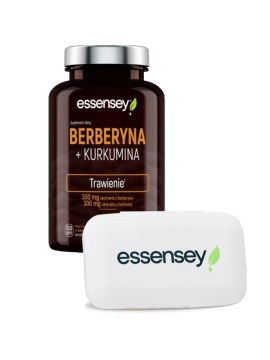 Berberyna + Kurkumina + Pillbox | Essensey | Trawienie