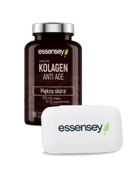 Kolagen Anti Age + Pillbox | Essensey | Skóra włosy paznokcie