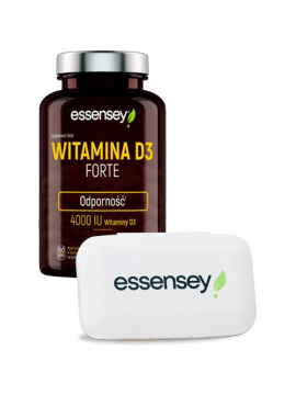 Witamina D3 Forte | Essensey | Odporność Zęby Kości