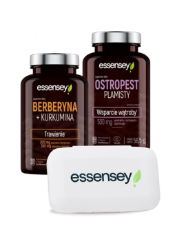 Berberyna+Kurkumina  Ostropest Plamisty+Pillbox | Essensey | Trawienie