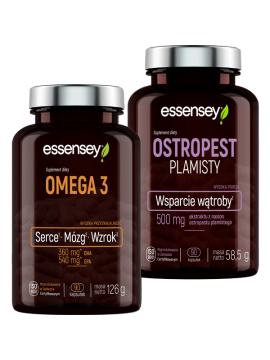 Omega 3 i Ostropest Plamisty | Essensey | Serce i wątroba