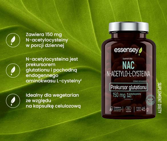 Zestaw NAC N-acetylo-L-cysteiny w trzech opakowaniach