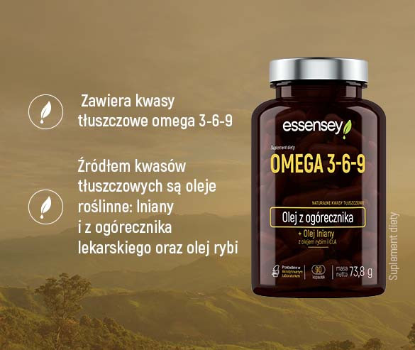 Zestaw Omega 3-6-9 w dwóch opakowaniach + Pillbox