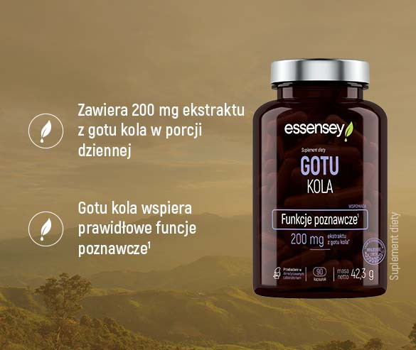 Zestaw Gotu Kola w dwóch opakowaniach + Pillbox