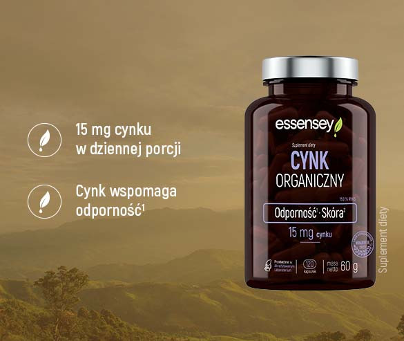 Zestaw Cynku Organicznego w dwóch opakowaniach + Pillbox