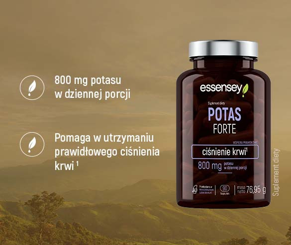 Zestaw Potas Forte w trzech opakowaniach + Pillbox