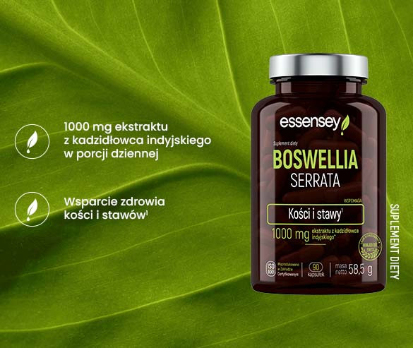 Zestaw Boswellia Serrata w trzech opakowaniach + Pillbox