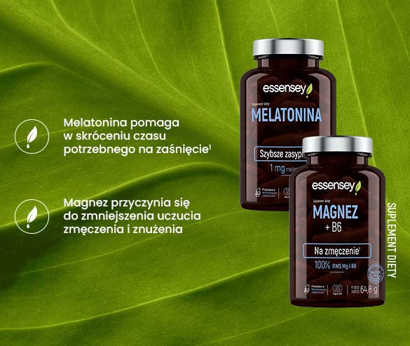 Melatonina i Magnez + B6