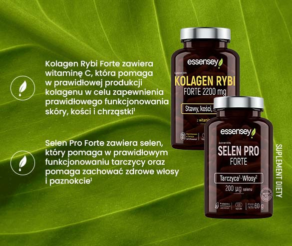 Kolagen Rybi Forte 2200 mg + Selen Pro