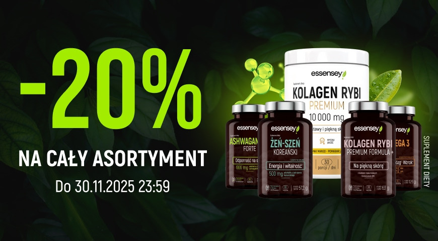 Black Friday na suplementy prozdrowotne w Essensey.com!